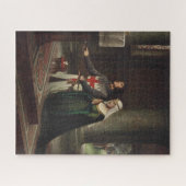 Puzzle Le Dédication (Chevalier médiéval et Sa Dame) (Horizontal)
