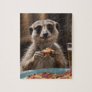 Puzzle Le Déjeuner De Meerkat Sneaky,