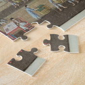 Puzzle Le dépôt de thé (gouache sur la soie) (Côté)