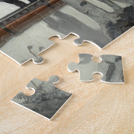 Puzzle Le Dernier des Mohicans par Newell Convers Wyeth (Côté)