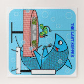 PUZZLE LE DERNIER REPAS DU POISSON (Horizontal)