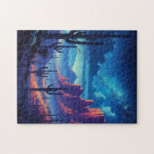 Puzzle Le désert la nuit au sud-ouest (Horizontal)