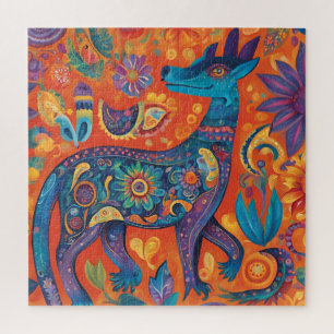Puzzle Le design animé d'Alebrijes dans le Mexique tradit