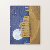 Puzzle Le dessin animé de l'Acropole d'Athènes (Vertical)