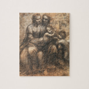 Puzzle Le dessin de Léonard de Vinci Le Cartoon de Léonar