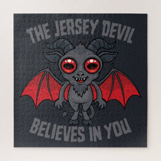 Puzzle Le Diable de Jersey croit en vous (Vertical)