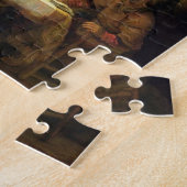 Puzzle Le dîner chez Emmaus, 1648 (huile sur le panneau) (Côté)