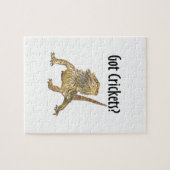 Puzzle Le dragon barbu a obtenu des crickets (Horizontal)