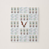 Puzzle Le Dragon de Mahjong (Vertical)