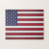 Puzzle Le drapeau américain (Horizontal)