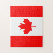Puzzle Le drapeau canadien, Canada (Vertical)