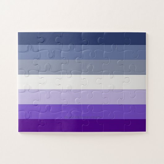 Puzzle Le drapeau de la fierté butch lesbienne de Slipper (Horizontal)
