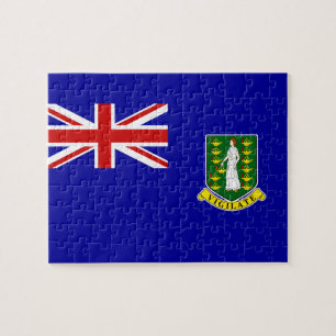 Puzzle Le drapeau des Îles Vierges britanniques