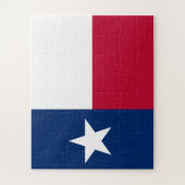 Puzzle Le drapeau texan de Lone Star State du Texas (Vertical)