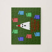 Puzzle Le fantôme de Noël présente drôle (Vertical)
