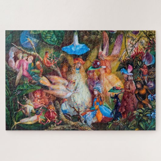 Puzzle Le favori des fées, John Anster Fitzgerald (Horizontal)