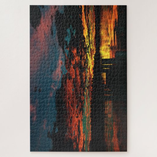 Puzzle Le feu dans le ciel (Vertical)