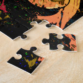 Puzzle Le feu de trompette (Côté)