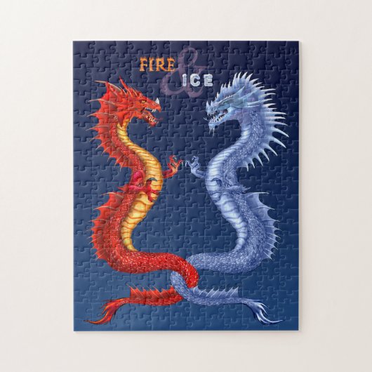 PUZZLE LE FEU ET GLACE (Vertical)