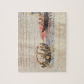 Puzzle Le feu grec (vélin) (Vertical)