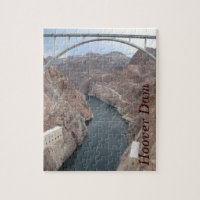 Le fleuve Colorado sous le barrage de Hoover