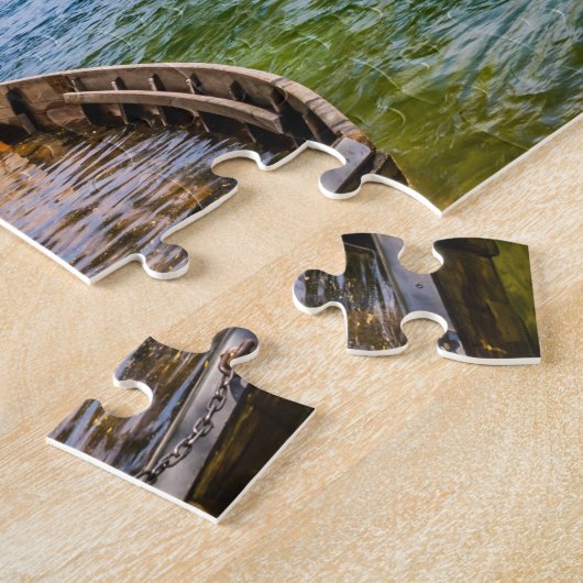 Puzzle Le fleuve Limmat, Zurich (Côté)