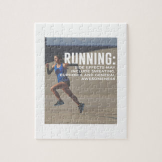 Puzzle Le fonctionnement élevé de coureurs est