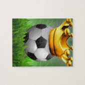 Puzzle Le football couronné (Horizontal)