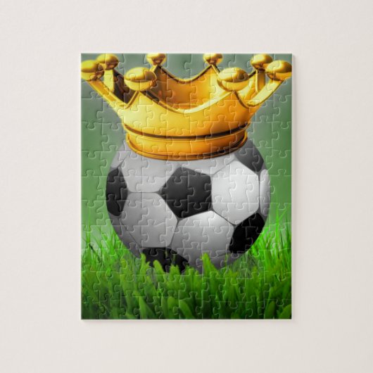 Puzzle Le football couronné (Vertical)