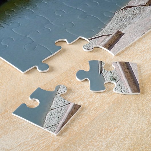 Puzzle Le fort Amber en Inde. (Côté)