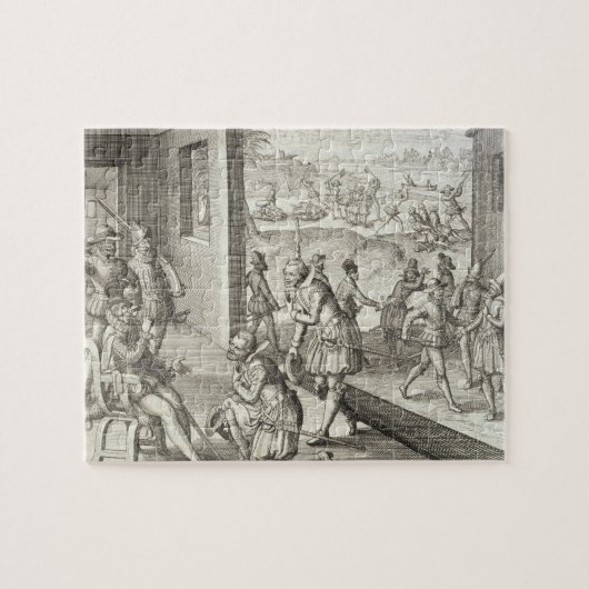 Puzzle Le fort espagnol Caroline, 1565 de capture, de (Horizontal)