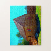 Puzzle Le fort Umpqua en Oregon. (Vertical)