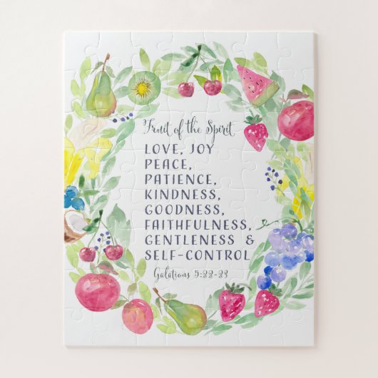 Puzzle Le fruit de l'esprit art chrétien (Vertical)