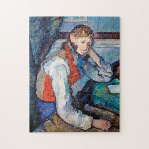 Puzzle Le Garçon de la Veste Rouge, Cezanne