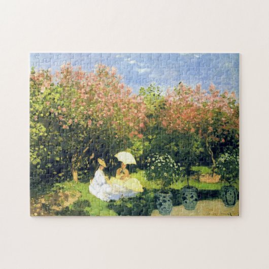 Puzzle Le Garden Monet Fine Art (Horizontal)