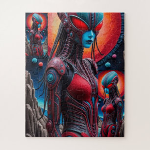 Puzzle "Le gardien céleste : le protecteur cosmique"