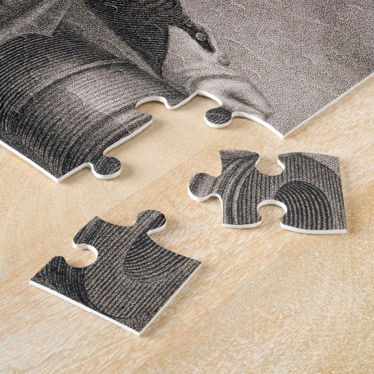 Puzzle Le Général principal Henry Knox (1750-1806) gravé (Côté)