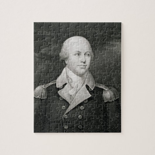 Puzzle Le Général principal Nathaniel Greene (1742-86), (Vertical)