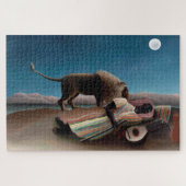 Puzzle Le Gitan endormi, Henri Rousseau (Horizontal)