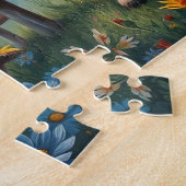Puzzle Le gnome et le papillon (Côté)