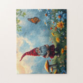 Puzzle Le gnome et le papillon (Vertical)