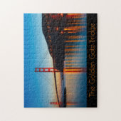 Puzzle Le Golden Gate Bridge de nuit (Vertical)