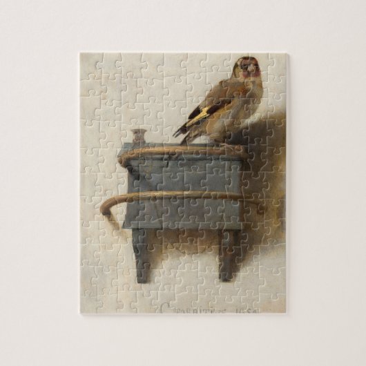 Puzzle Le Goldfinch par Carel Fabritius (Vertical)