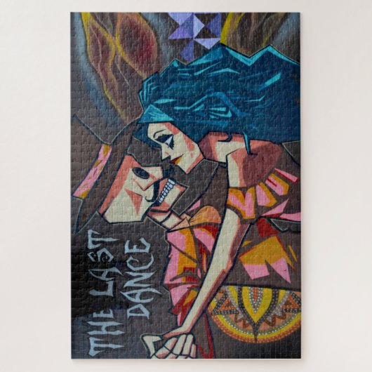 Puzzle Le graffiti de danse Dernière (Vertical)
