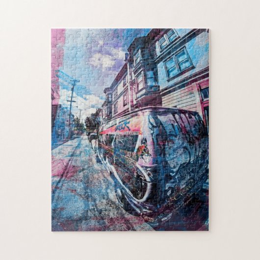 Puzzle Le graffiti de secteur de mission bascule le (Vertical)