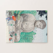 Puzzle Le Grand Bouddha à Kamakura Fujishima Takeji art (Horizontal)
