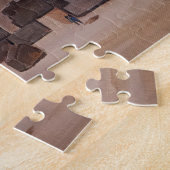 Puzzle Le Grand Sphinx et la Pyramide de Khafre (Côté)