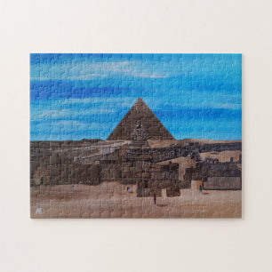 Puzzle Le Grand Sphinx et la Pyramide de Khafre