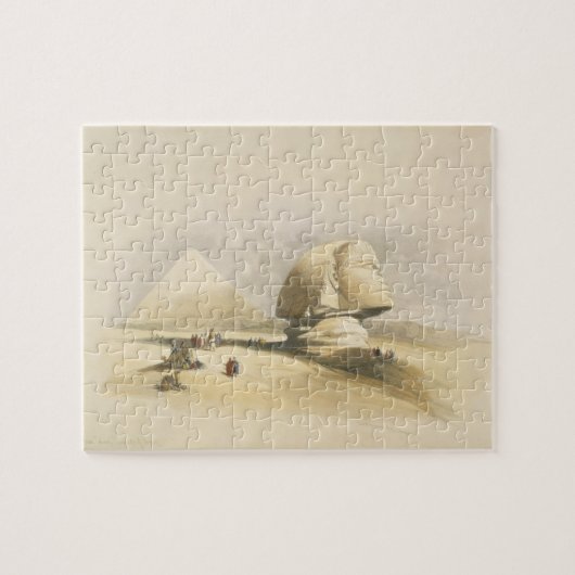 Puzzle Le grand sphinx et les pyramides de Gizeh, de "E (Horizontal)