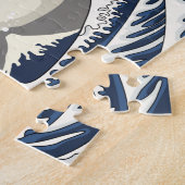 Puzzle Le grand surfer de Kanagawa (Côté)